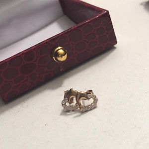 10k gold dolphin earrings